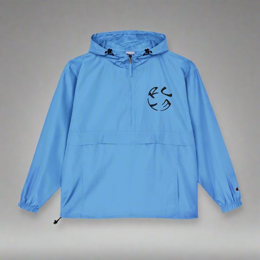 "Champion (Unisex Packable Anorak Jacket)X MadeRichofficial DESIGN"